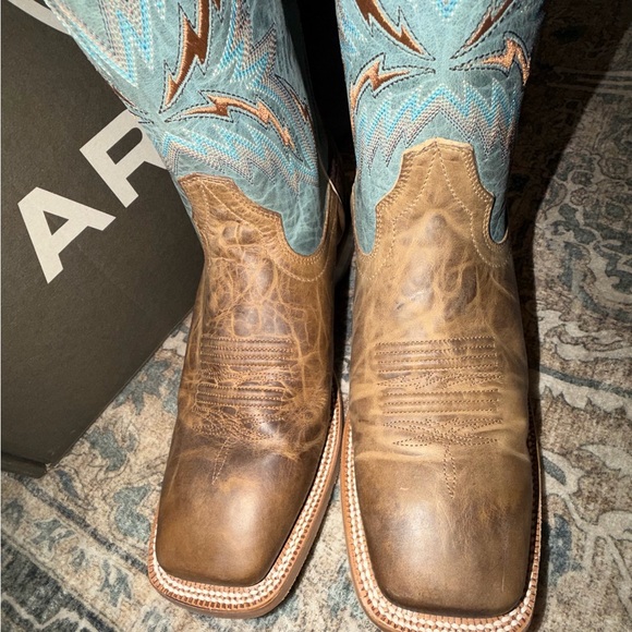 ARIAT MEN'S ARENA REBOUND WESTERN BOOTS SIZE 10 D-MED - Picture 5 of 8